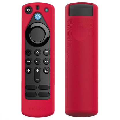 Made for Amazon Remote Schutzhülle, für Alexa-Sprachfernbedienung (3. Generation) | Rot