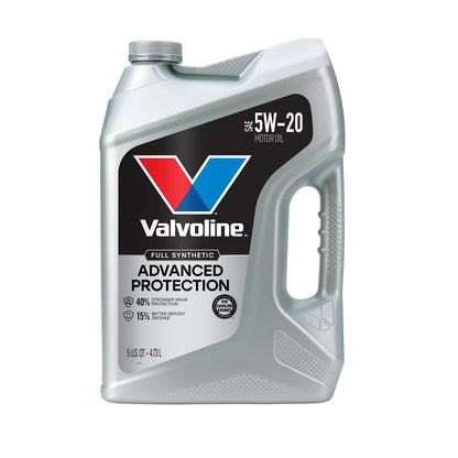 Valvoline Advanced Full Synthetic SAE 0W-20 Motor Oil 5 QT