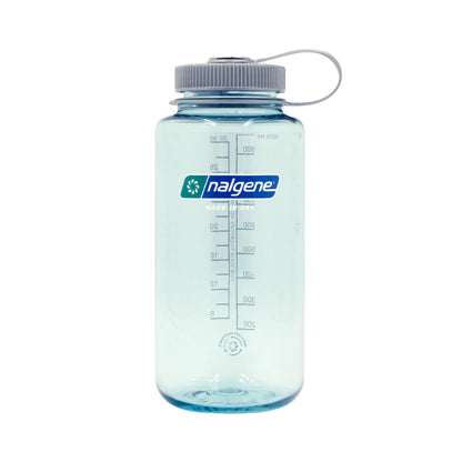 Nalgene 32 oz Wide Mouth Water Bottle | BPA-Free, Durable & Leak Proof, Lightweight Bottle for Hiking & Gym, Work & Travel