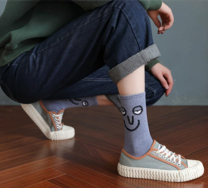Lustige Crew Socken Bunte Neuheit Niedliche Casual Crew Socken Geschenkpackungen für Damen Herren