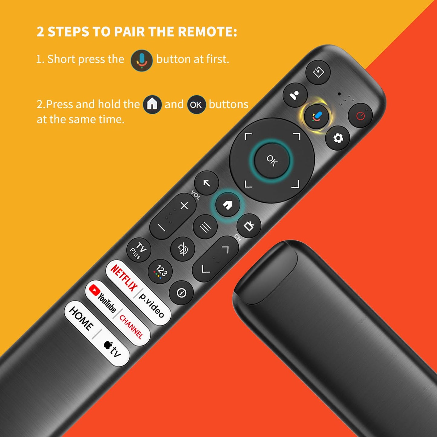 Magic Remote for LG-Smart-TV-Remote-Control-Replacement with Pointer and Voice Function,Compatible with LG 2021/2022/2023/2024 UHD OLED QNED NanoCell 4K 8K Smart TV
