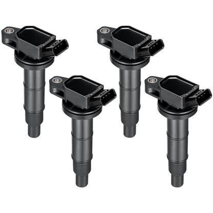 BDFHYK Ignition Coil Pack UF648 and Iridium Spark Plug 97390 Compatible with Jeep Grand Cherokee 2011-2015 Jeep Wrangler Dodge Charger Grand Caravan 2016 Chrysler 200 300 Jeep Coil Pack 3.6L Set of 6
