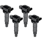 BDFHYK Ignition Coil Pack UF648 and Iridium Spark Plug 97390 Compatible with Jeep Grand Cherokee 2011-2015 Jeep Wrangler Dodge Charger Grand Caravan 2016 Chrysler 200 300 Jeep Coil Pack 3.6L Set of 6
