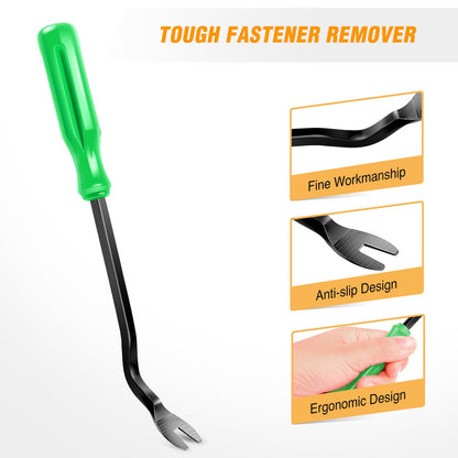 GOOACC 5PCS Auto Trim Removal Tool Kit No-Scratch Pry Tool Kit for Car Door Clip Panel & Audio Dashboard Dismantle -5PCS