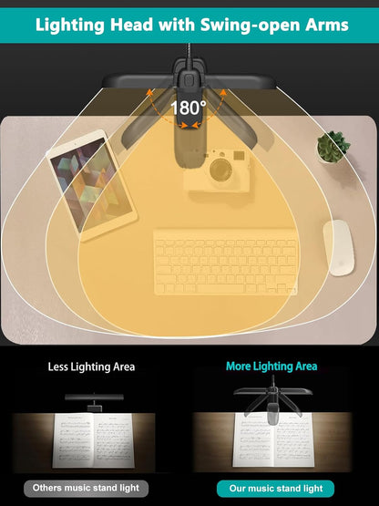 Vekkia 64 Led Rechargeable Music Stand Light