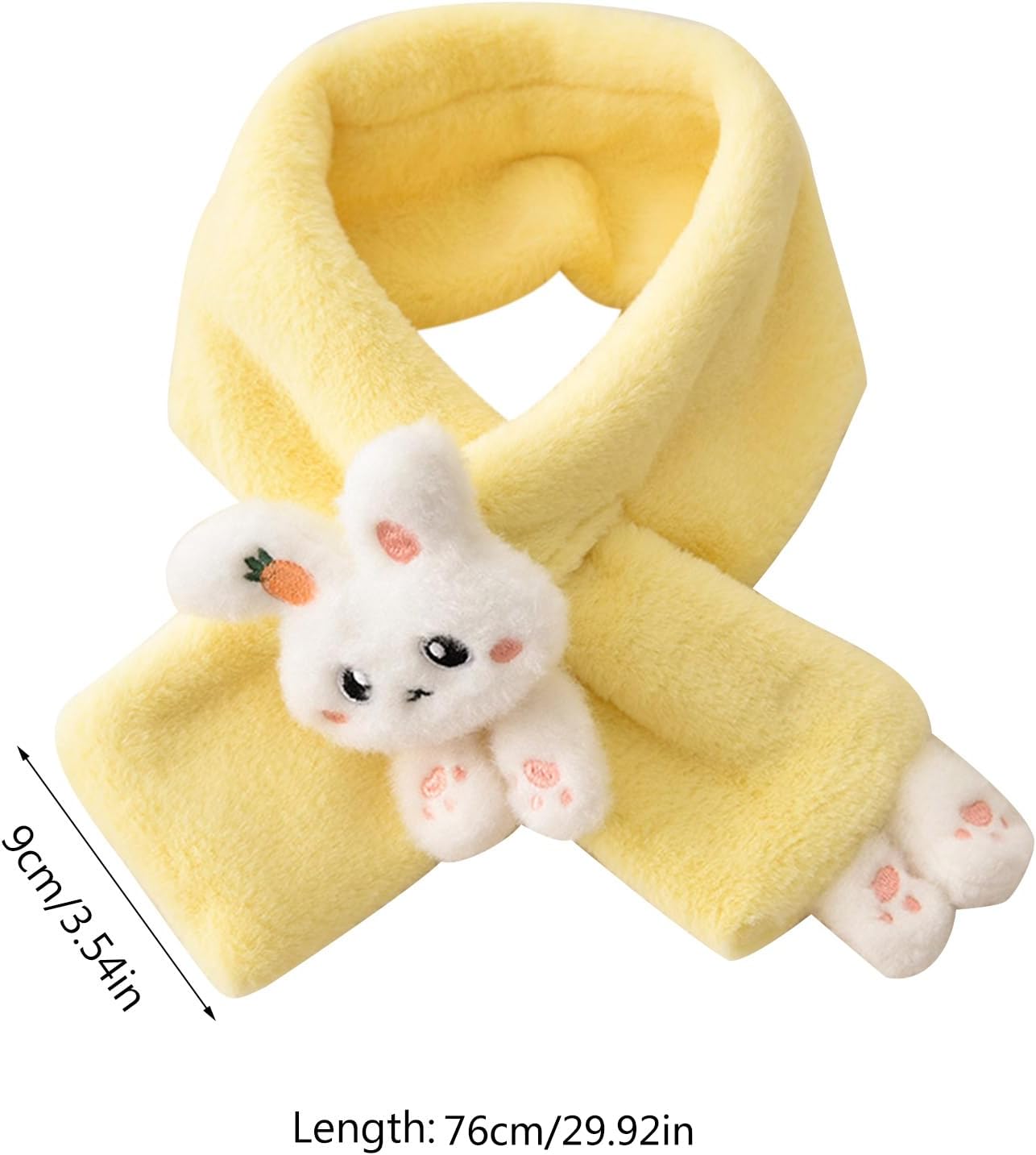 Winter Kinder Teens Cartoon Schal Flauschig Warm Weich Plüschschals Mädchen Jungen Verdicken Baby Outdoor Gehen Schal