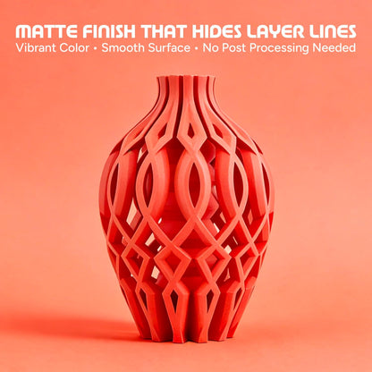 Polymaker Panchroma Mattes PLA Filament, Holzkohlschwarz 1.75mm 1kg 3D-Druck Filament, Früher Polyterra Matt, Passend für die meisten FDM 3D-Drucker, 1kg Spule (2.2lbs)
