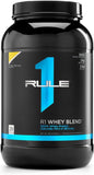 Rule1 R1 Whey Blend 68 Servings, Frozen Banana,, Frozen Banana 2.5 kilograms