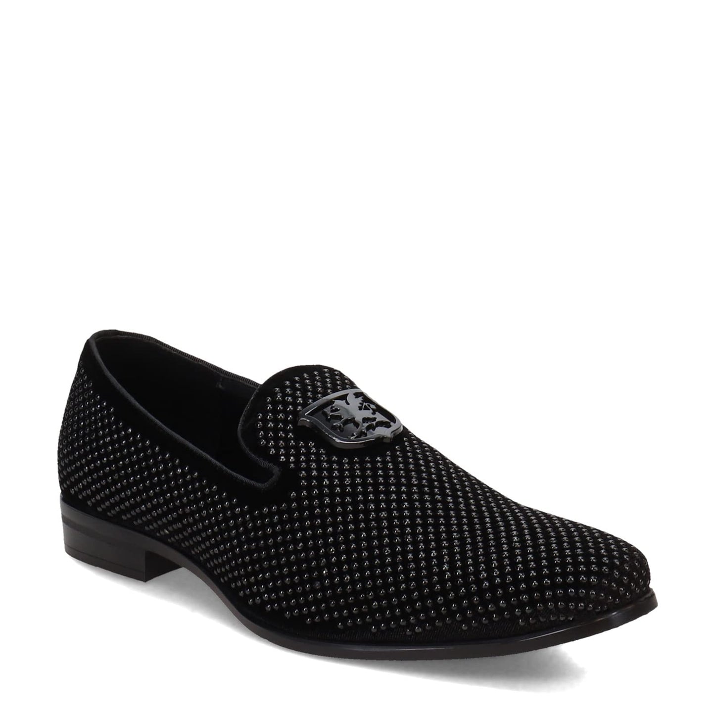Stacy Adams Men's Swagger Studded Ornament Slip-on Driving Style Loafer