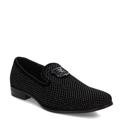 Stacy Adams Men's Swagger Studded Ornament Slip-on Driving Style Loafer