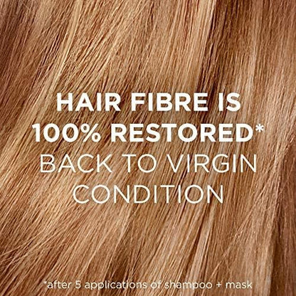 L'Oréal Paris Hair Expertise Total Repair 5 Shampoo für trockenes und strapaziertes Haar, mit Keratin XS Technologie zur Reparatur von Spliss und zur Wiederherstellung der Stärke, 828 ml (Verpackung kann variieren)