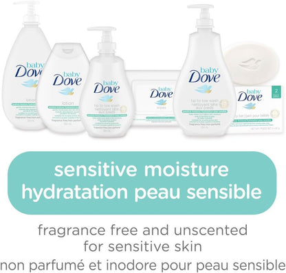 Baby Dove Tip to Toe Waschgel Sensible Feuchtigkeit hypoallergen und parfümfrei 591 ml