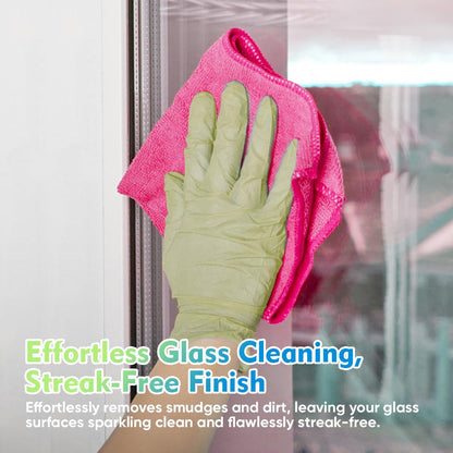 HOMEXCEL Microfiber Cleaning Cloth 12 Pack, 12.5 x 12.5 inch Microfiber Towels for Cars, Ultra Absorbent Car Washing Cloth, Lint Free Streak Free Cleaning Rags for Car, Kitchen, and Window (Grey)