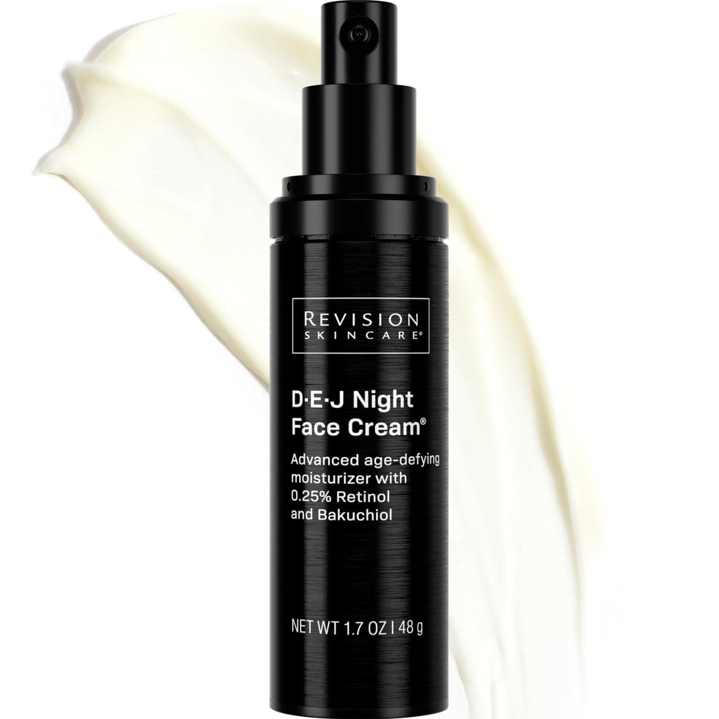 Revision Skincare D·E·J Night Face Cream®, Anti Aging Moisturizer, Antioxidant Rich with Retinol and Bakuchiol
