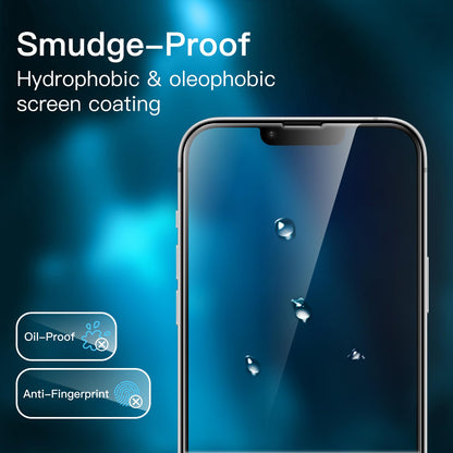 JETech Displayschutzfolie für iPhone 16 6,1 Zoll, gehärtetes Glas mit einfachem Installationstool, Case-Friendly, HD Klar, 3 Stück