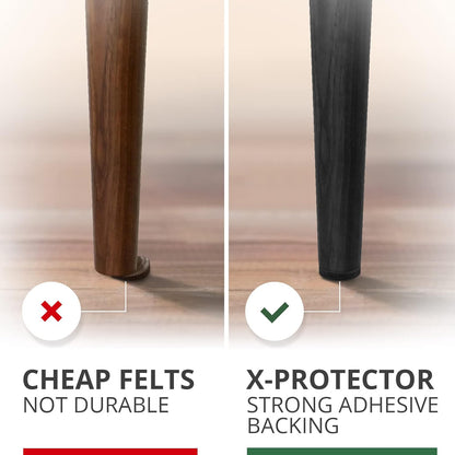 Felt Pads X-PROTECTOR - Giant 235 Pack Premium Furniture Pads. Huge Quantity Felt Furniture Pads Wood Floor Protectors for Furniture Feet – Best Hardwood Floor Protectors. Protect Your Wood Floors!
