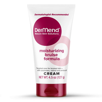 Dermend Arnica Bruise Cream with Vitamin K – Bruise Cream for Thin & Mature Skin – Moisturizing Formula with Retinol, Ceramides & Arnica Oil – Dermatologist Recommended – 4.5 oz