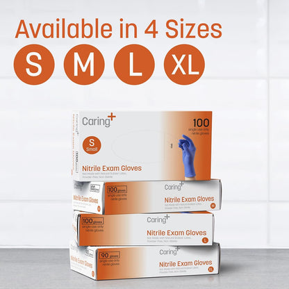 Caring Nitrile Exam Gloves: Protection for Every Situation