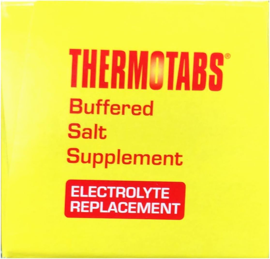 THERMOTABS Salt Supplement Buffered Tablets 100 Tablets (Pack of 6)