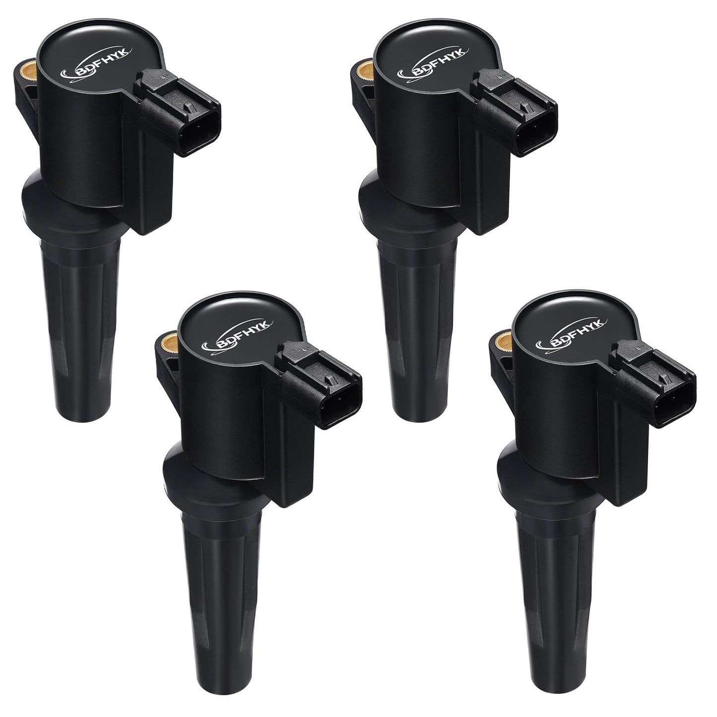 BDFHYK Ignition Coil Pack UF648 and Iridium Spark Plug 97390 Compatible with Jeep Grand Cherokee 2011-2015 Jeep Wrangler Dodge Charger Grand Caravan 2016 Chrysler 200 300 Jeep Coil Pack 3.6L Set of 6
