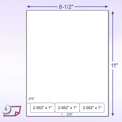 NextDayLabels - Integrated Laser Form with Label Combination (2x1 | 4 Labels | 500 Pack)