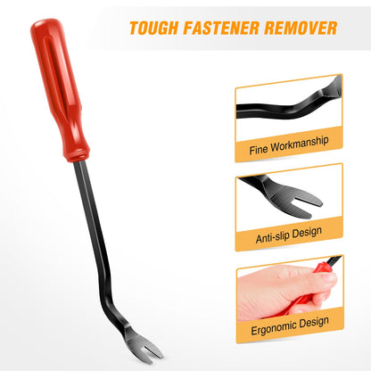 GOOACC 5PCS Auto Trim Removal Tool Kit No-Scratch Pry Tool Kit for Car Door Clip Panel & Audio Dashboard Dismantle -5PCS