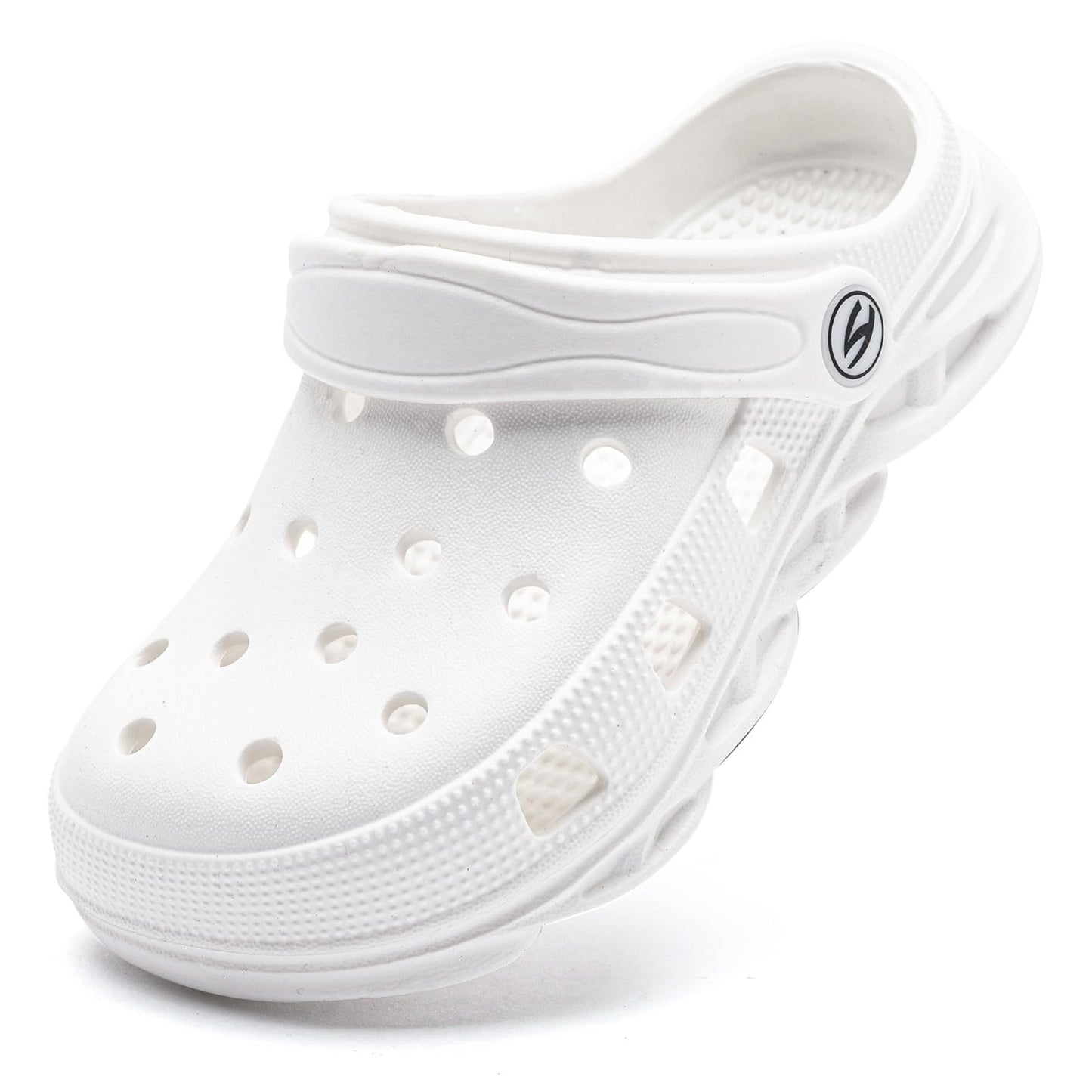 HOBIBEAR Boys and Girls Classic Graphic Garden Clogs Slip on Water Shoes(Toddler/Little Kids/Big Kids)