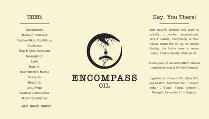 All Natural Encompass Oil: A Game-Changer for Skin and Hair Care