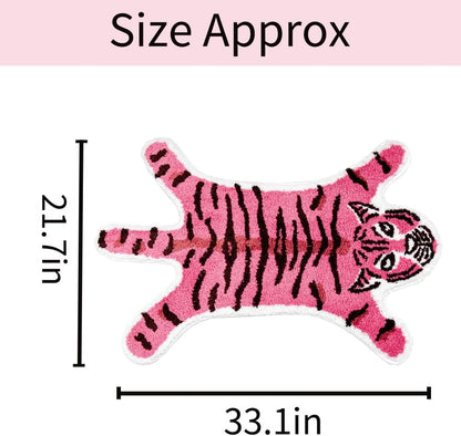 Funny Tiger Bath Mat - A Cute and Practical Addition to Your Bathroom