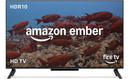Amazon Ember 32" 2-Series with Fire TV (newest model), HD smart TV with Alexa Remote, fast streaming, Dolby Audio, Ambient Experience, free and live TV, Designed for Alexa+
