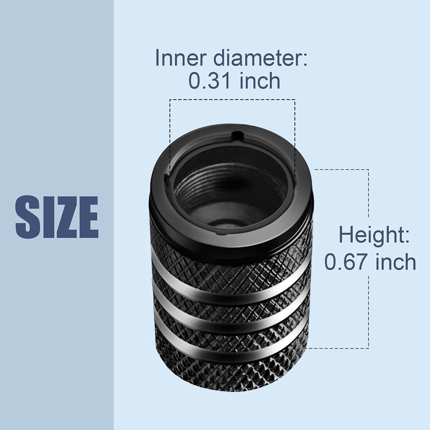 Tire Valve Stem Cap Covers That Mean Business
