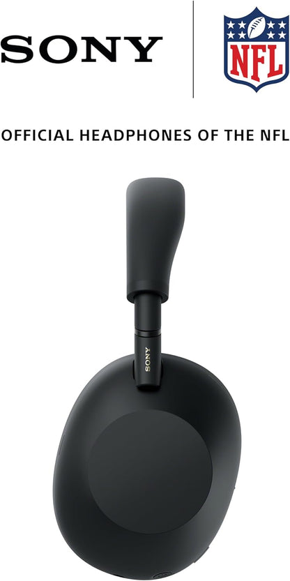 Sony WH-1000XM6 The Best Noise Canceling Wireless Headphones, HD NC Processor QN3, 12 Microphones, Adaptive NC Optimizer, Mastered by Engineers, Studio-Quality, 30-Hour Battery, Black
