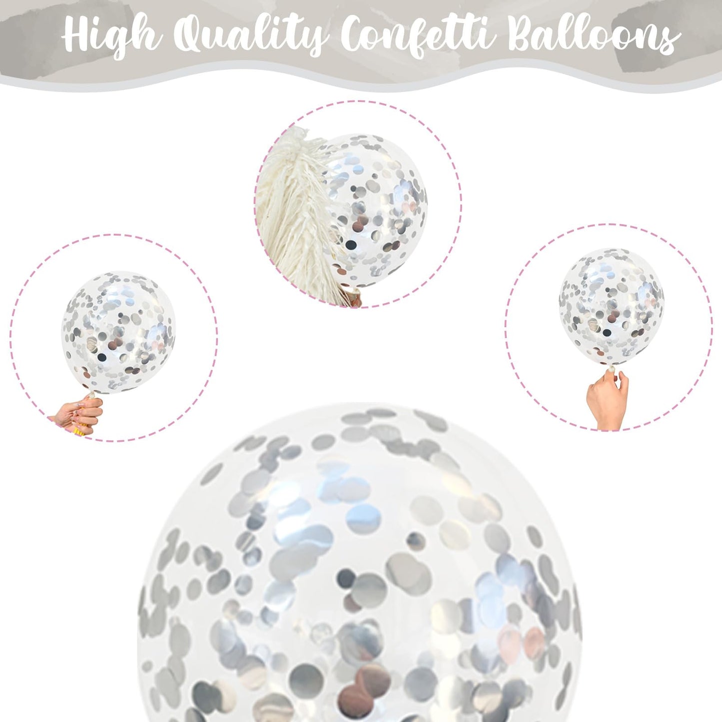 Pastellrosa und lilafarbene Ballons, 12-Zoll-Metallic-Lila-Flieder-Pink-Konfetti-Ballon-Set für Mädchen, Frauen, Kpop, Schmetterling-Geburtstag, Babyparty, Brautparty, Hochzeit, Prinzessin, Disco, Musikparty-Dekorationen