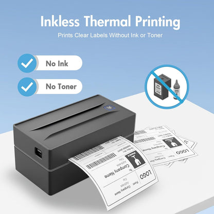 Streamline Your Shipping with the Nulltonex Bluetooth Thermal Label Printer