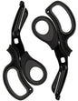 MEUUT 2 Pack Medical Scissors Trauma Shears for Left and Right Hand -Patented Bandage Scissors All Purpose with Non-Stick Blades, Surgical Grade Shears Stainless Steel EMT Scissors for Nurses EMT