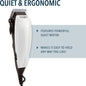 Wahl Canada Performer Haircutting Kit, Quality Economy Clipper Complete with Accessories, Powerful, Quiet Motor, Self-Sharpening Precision Ground Blades, Hair Clipper, At Home Haircutting Kit - Model 3160