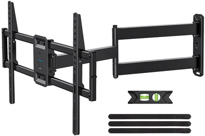 USX STAR Corner TV Wall Mount Long Arm TV Mount Bracket for 37-84 Inch TVs, Full Motion TVs Wall Mounts with 32” Articulating Arms Extension & Tilt & Swivel, Max VESA 600x400mm, Holds up to 100 lbs