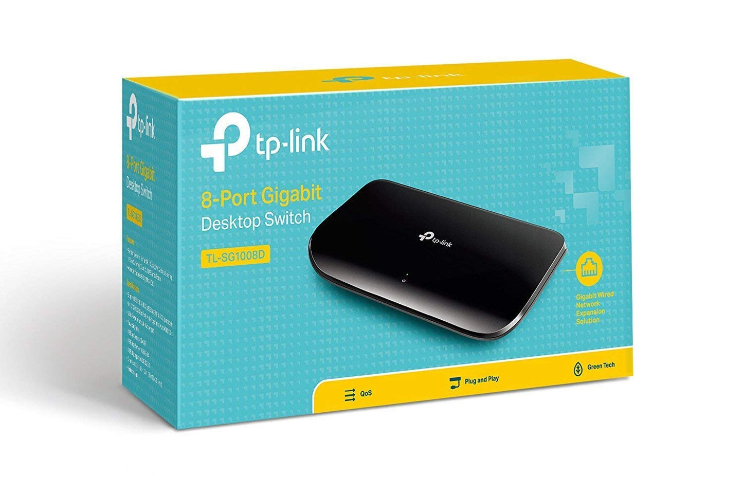 TP-Link Litewave 5 Port Gigabit Ethernet Switch | Desktop Ethernet Splitter | Unshielded Network Switch | Plug & Play | Fanless Quiet | Unmanaged (LS1005G)