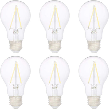 6 Count (Pack of 1)Clear, Daylight40 Watt