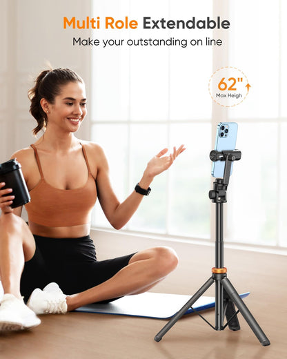 EUCOS 62" Phone Tripod: A Game-Changer for Smartphone Photography