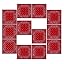 12 X Red