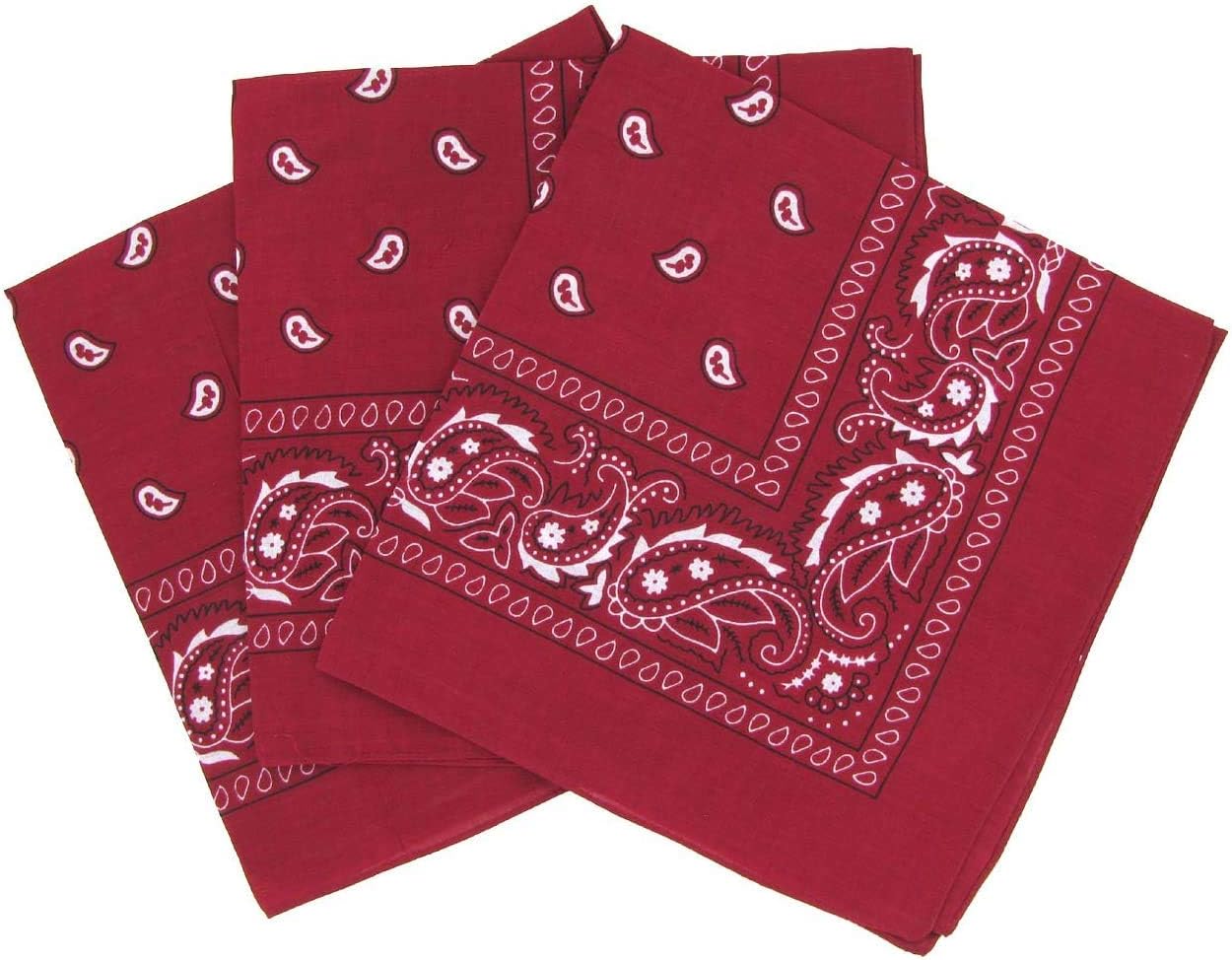 3 Pack Burgundy