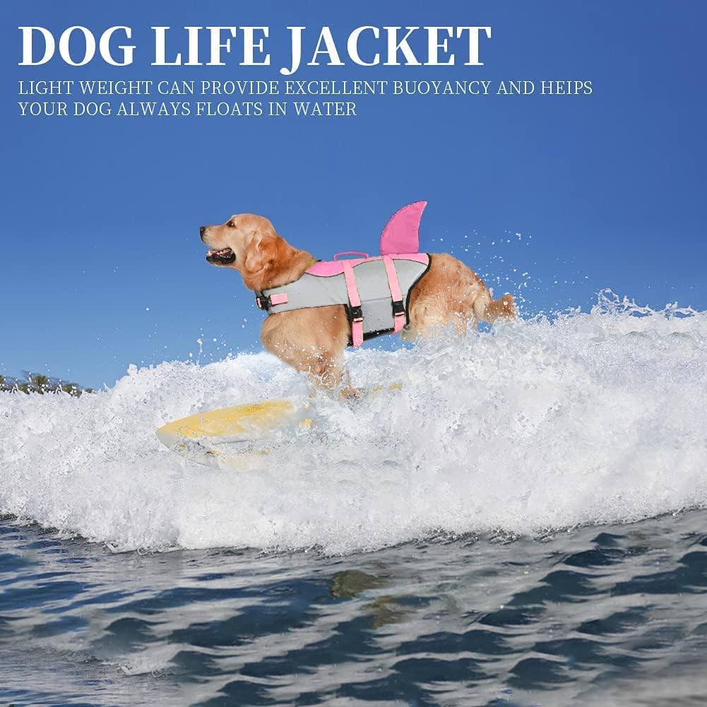 Shark Dog Life Jacket: A Fun and Safe Way to Enjoy Water Activities with Your Furry Friend