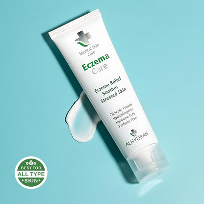 Eczema Care Cream with Pure Aloe Vera Gel | Prevents Eczema Flare-ups | Hypoallergenic & Clinically Proven | 59ml