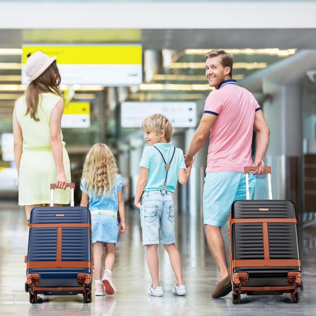 Lumesner Handgepäck Rucksack, extra großer 40L Flugzugelassener Reiserucksack für Damen & Herren