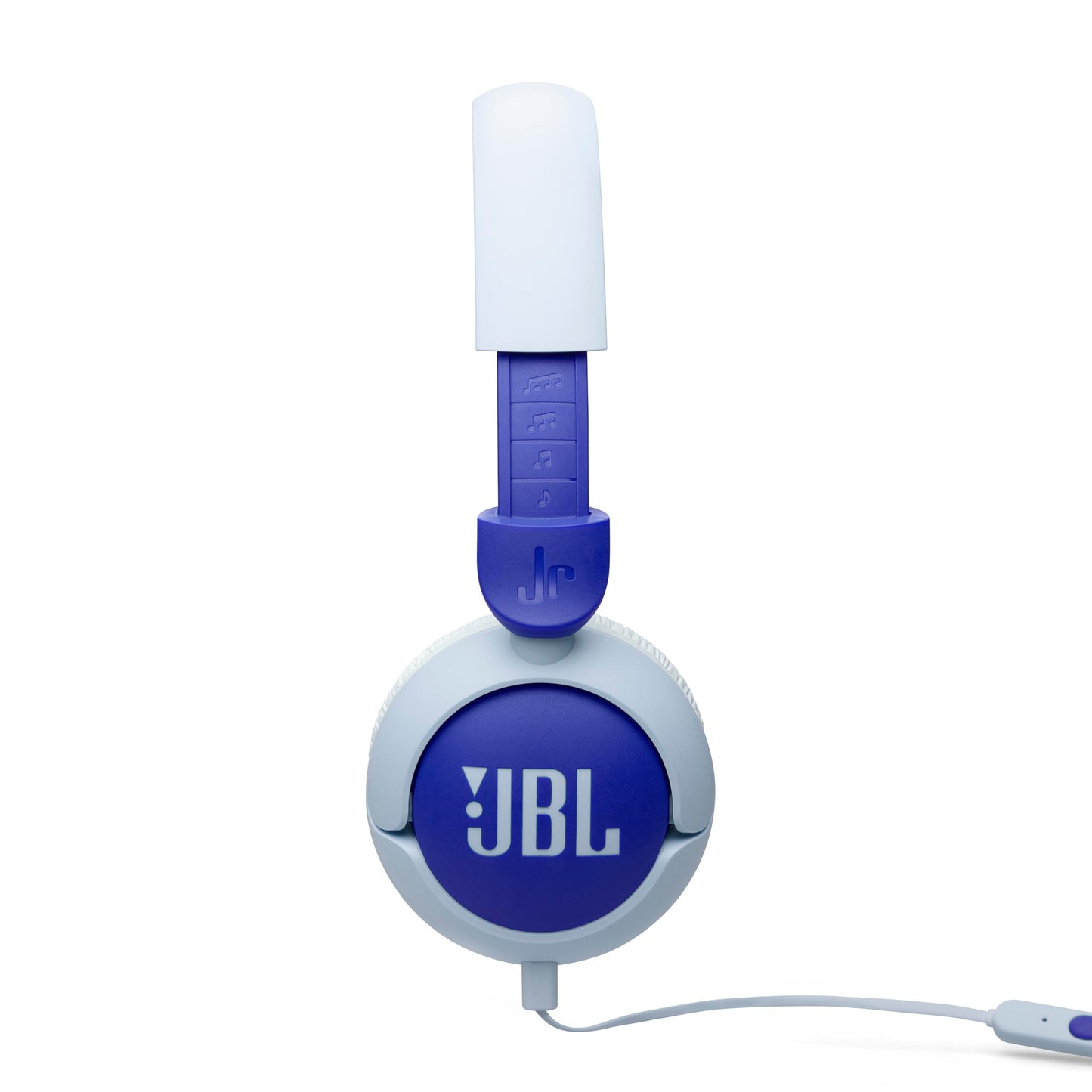 JBL Junior 320 – Kabelgebundene On-Ear Kinderkopfhörer mit sicherem Sound (<85dB), integriertem Mikrofon, kindgerechter Passform und anpassbar mit beiliegenden Stickern (Lila)