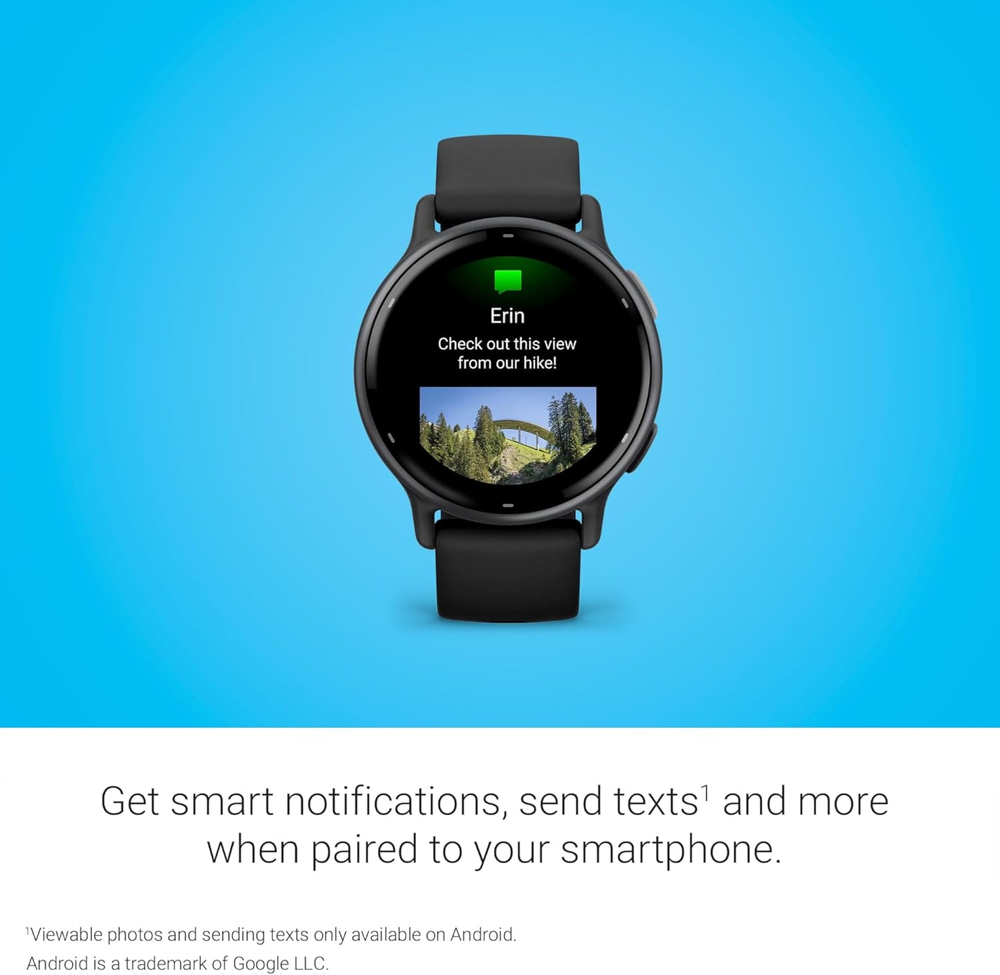 Garmin vívoactive 5, GPS-Smartwatch für Gesundheit und Fitness, AMOLED-Display, bis zu 11 Tage Akkulaufzeit, Schwarz