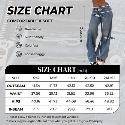 EMMIOL Baggy Jeans for Woman: The Ultimate Y2K-Inspired Denim