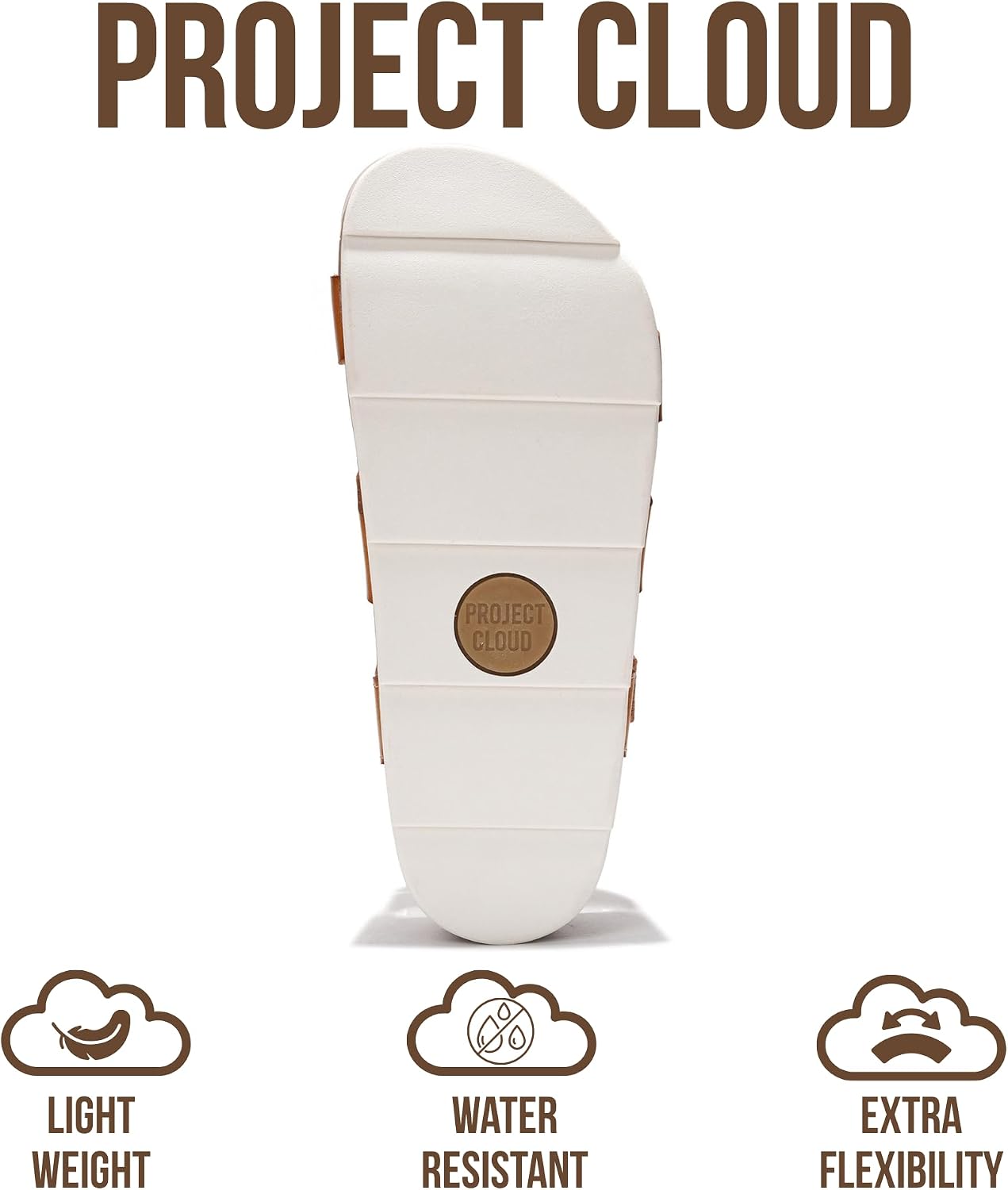Step into Comfort: Project Cloud Platform Sandals for Women