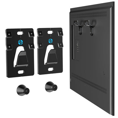 Supcline Ultra Slim TV Wall Mount for 42 to 100 inch Flat & Frame TVs Only, 0.31” Low Profile Flat to Wall TV Mount, Micro Gap Wall Mount tv Bracket, Hold up to 176 lbs, Blends in Any Interior